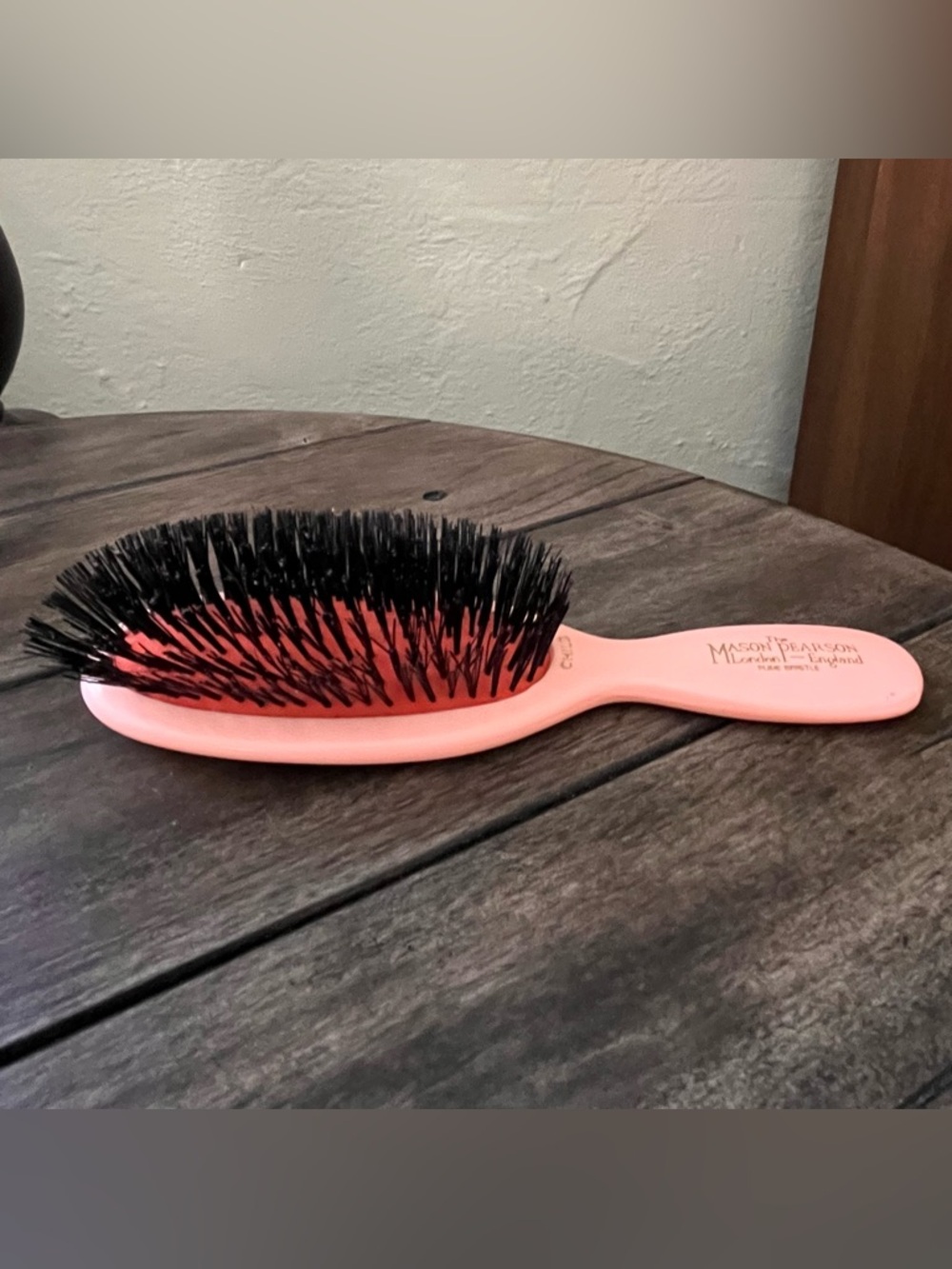 Mason Pearson pink child’s pure bristle brush preowned